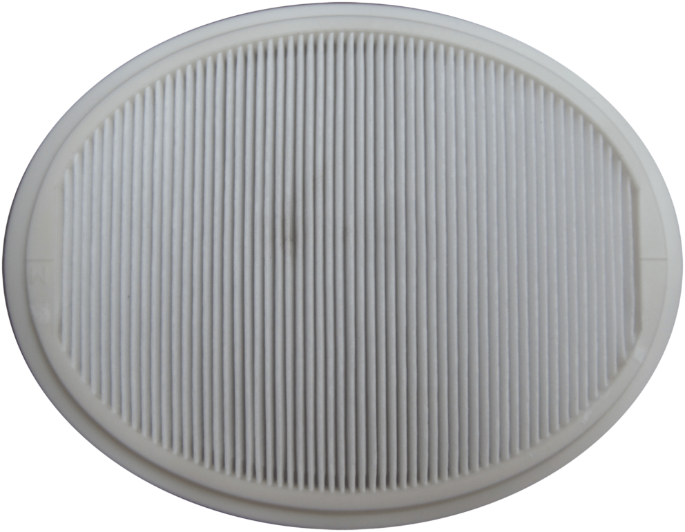 Overmolded filter